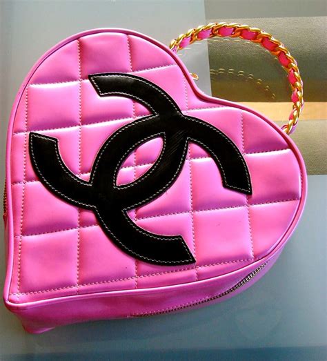 hot pink heart chanel bag|pink chanel bags on sale.